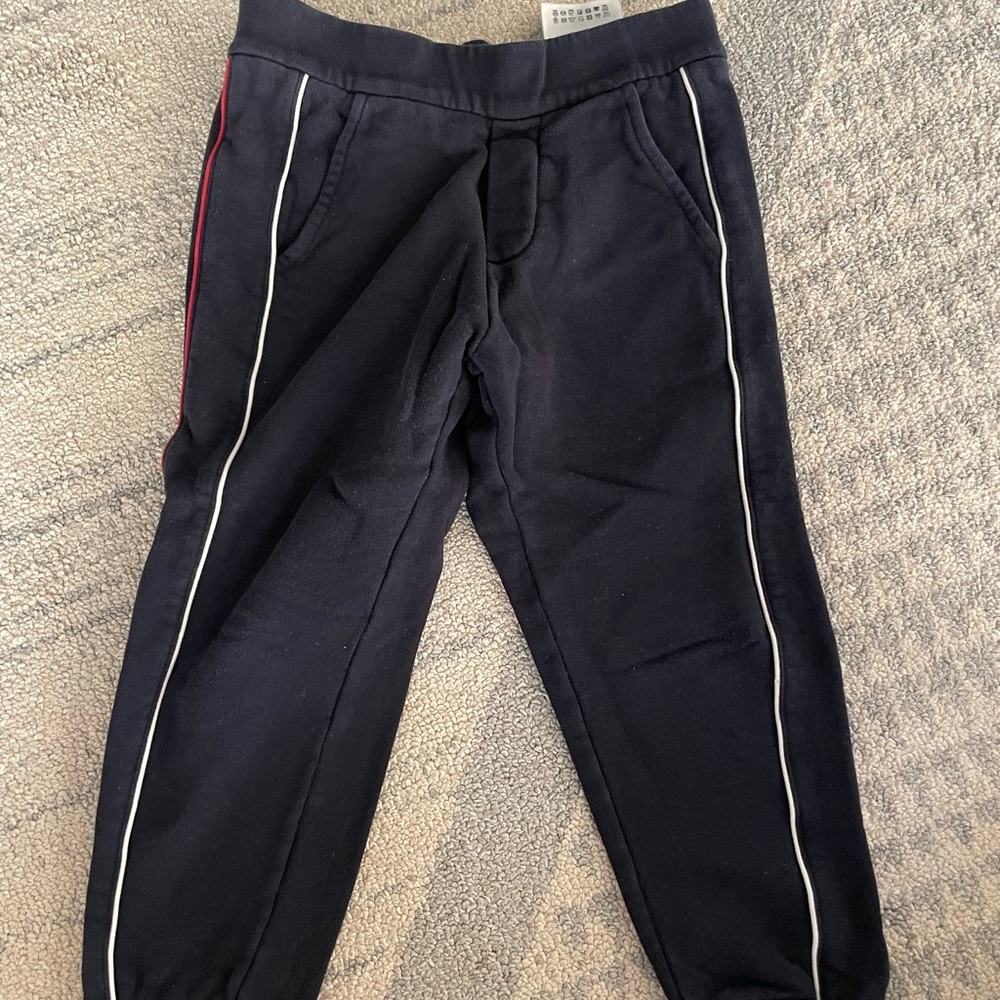 Moncler Kids Black Jogger Pants